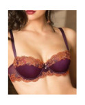 Soutien Gorge Corbeille splendeur Lise Charmel Améthyste