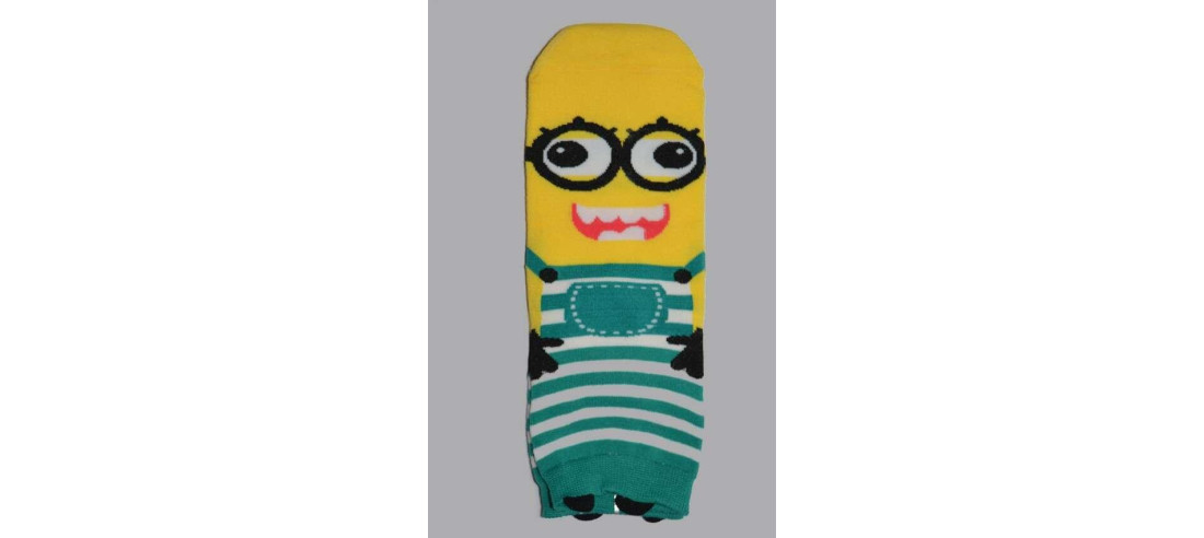 Chaussettes Minion Rayures Verte