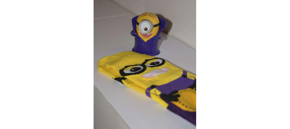 Chaussettes Minion  Violet 