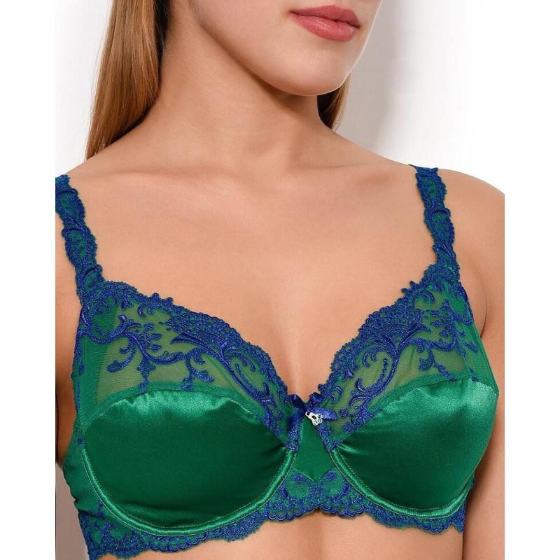 Soutien gorge Classique Splendeur Lise Carmel emeraude