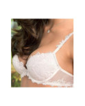 Soutien gorge Coque ajourage pétale Lise Charmel