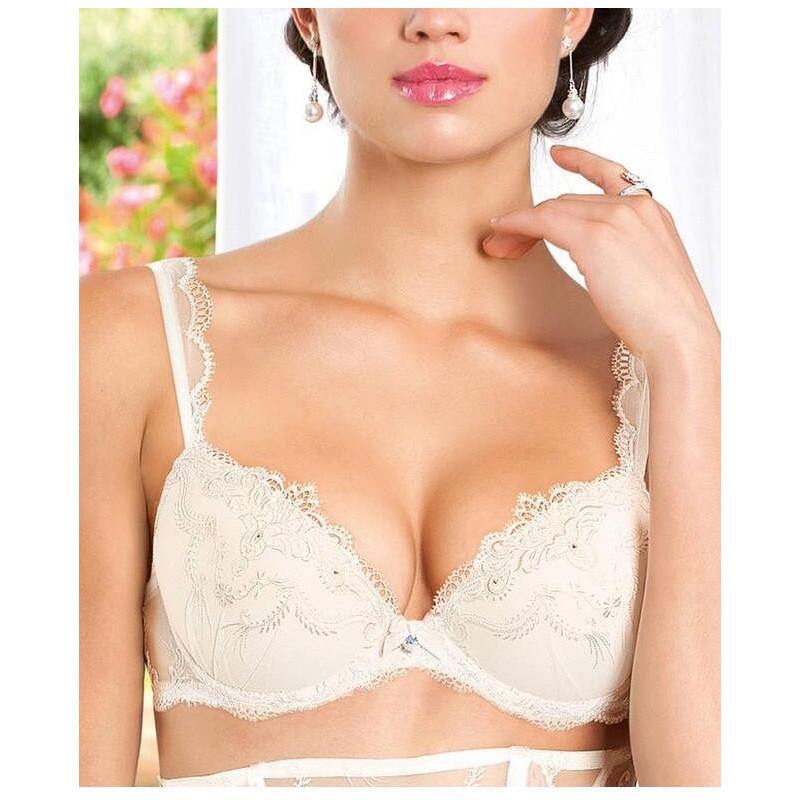 Soutien gorge coque plongeante Orchid Paradis Lise Charmel