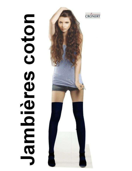 Jambière Cronert coton Marine