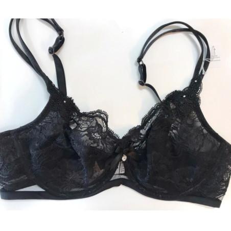 Soutien gorge Lise Charmel classique en dentelle noir chic romantique