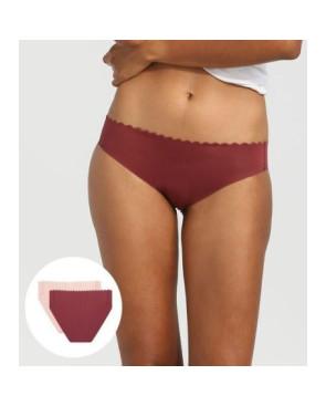 Slip dim en coton invisible lot de 2 chic