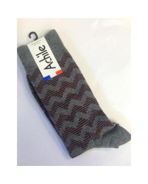 Chaussettes Cronert  Laine roulée Bleues