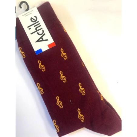 Chaussettes Achile Clé de sol