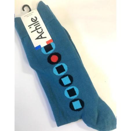 Chaussettes Achile Cubes et Cercles ludiques