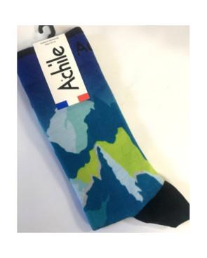 chaussettes abstraites impressionniste Achile