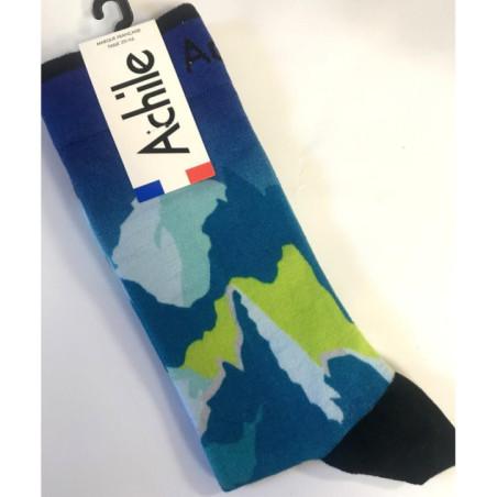 chaussettes abstraites impressionniste Achile