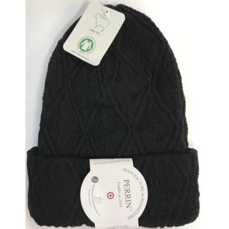 Bonnet Laine Torsadée Bio Perrin