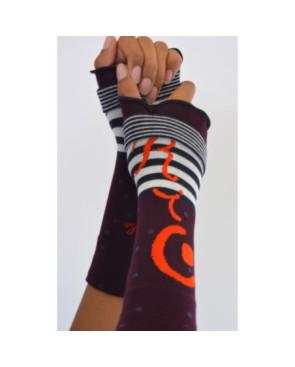 Mitaine tendance Coton fantaisie Made in France