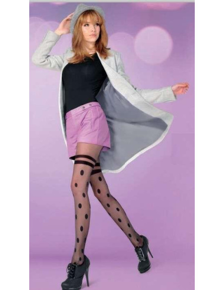 Collant Gabriella Dotty look