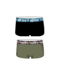 Lot de 2 Boxers  Coton bio  Femme Freegun uni
