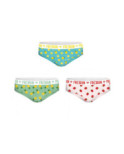 Lot de 3 Shortys Fruités coton Femme Freegun