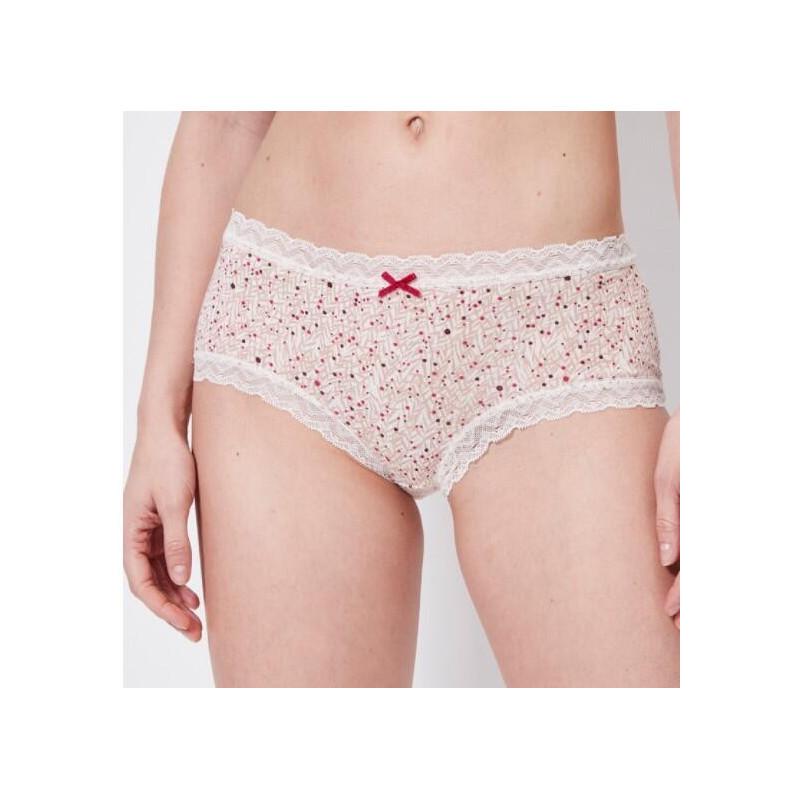 Lot De 2 Shorty Cotton Fancy Playtex