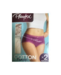 Lot De 2 Shorty Cotton Fancy Playtex