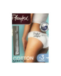 Lot de 3 Slips Playtex Coton Stretch échancré