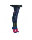 Collant fil de Joie Plumes fleuries Hiver