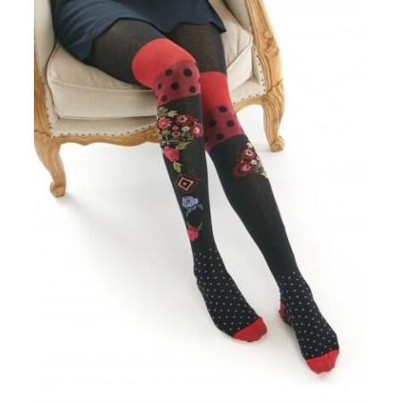 Collant chaud hiver fil de joie Montaka