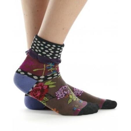 Chaussettes Dub et Drino Pois et Fleurs Precious