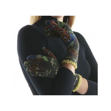 Gants Fil de joie Coton herbier savane