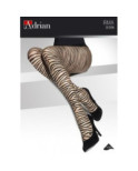Collant Irma Adrian effet zebre sauvage