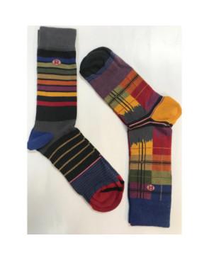2-paires-de-chaussettes-Dub-et-Drino-Mix-MAx-Plaide-rigolo