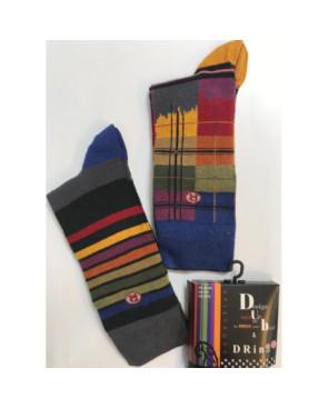 Duo de chaussettes Dub et Drino Homme Mix Max Plaide