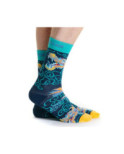 Chaussettes Ruban Rouge homme Dragon Bleu