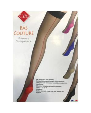 Bas Porte jarretelle Clio voile couture