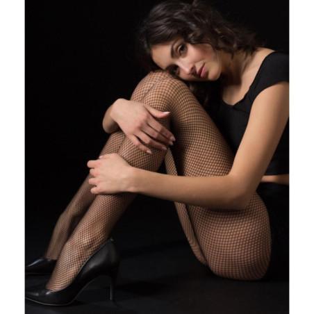 Collant résille noire Clio