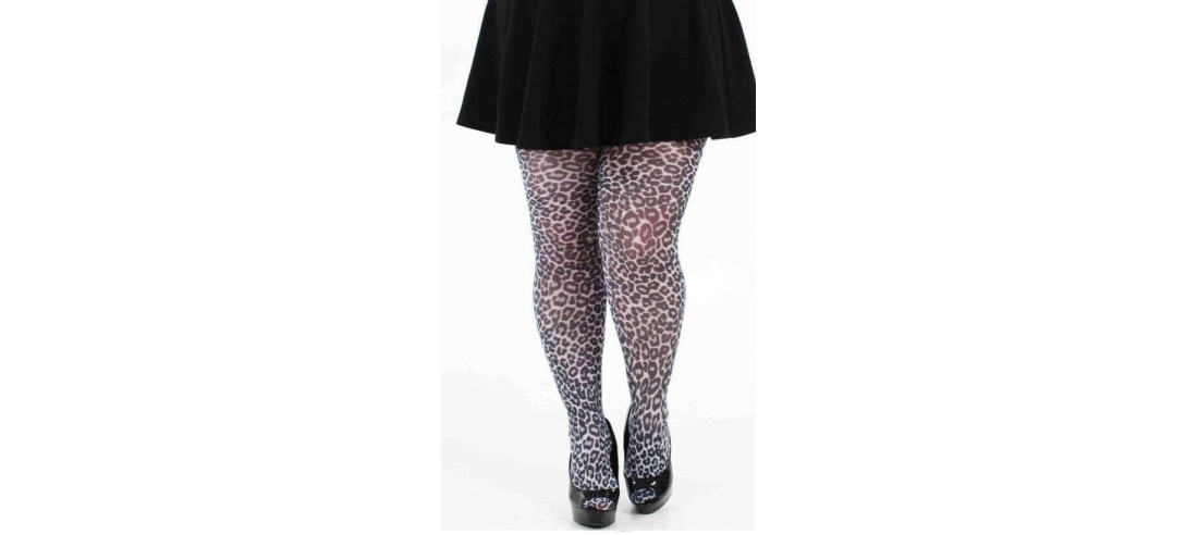 collant Pamela Man  taille spéciales small leopard naturel