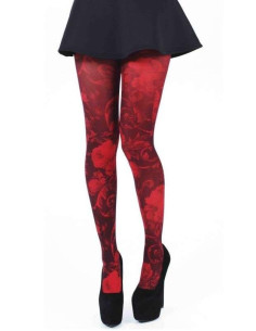 Collant Twillight Rouge Pamela Mann
