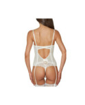 Guêpière Aubade Dentelle nacre mariage