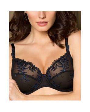 SOUTIEN GORGE EMBOITANT DOUCEUR FOUGERE NOIR MAINTIEN
