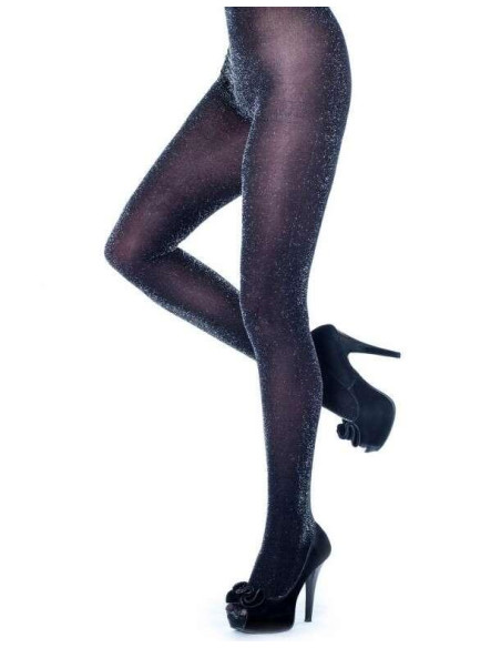 Collant Lurex Argento Voilà