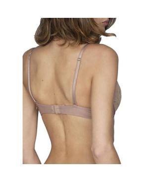 Soutien gorge Push Up Dentelle et coton Lejaby