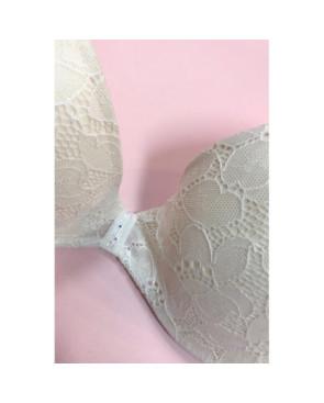 Soutien gorge Lejaby Dentelle et coton push up bretelles amovibles