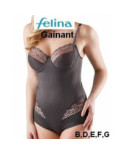 Body Felina Contour Gris