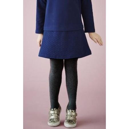Collant chaud Enfant laine et coton Doré Doré