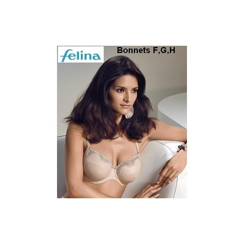 Soutien Gorge Décor Felina Peau