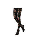 Collant Emilio Cavallini Opaque Zig Zag Graf