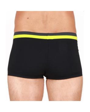  Détail maillot de bain hom Noir élégant