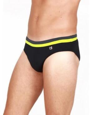  slip de bain noir Hom Ocean