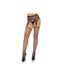 Collant Maille Filet façon Porte Jarretelles