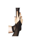Mitaine manchon  resille noir Leg Avenue