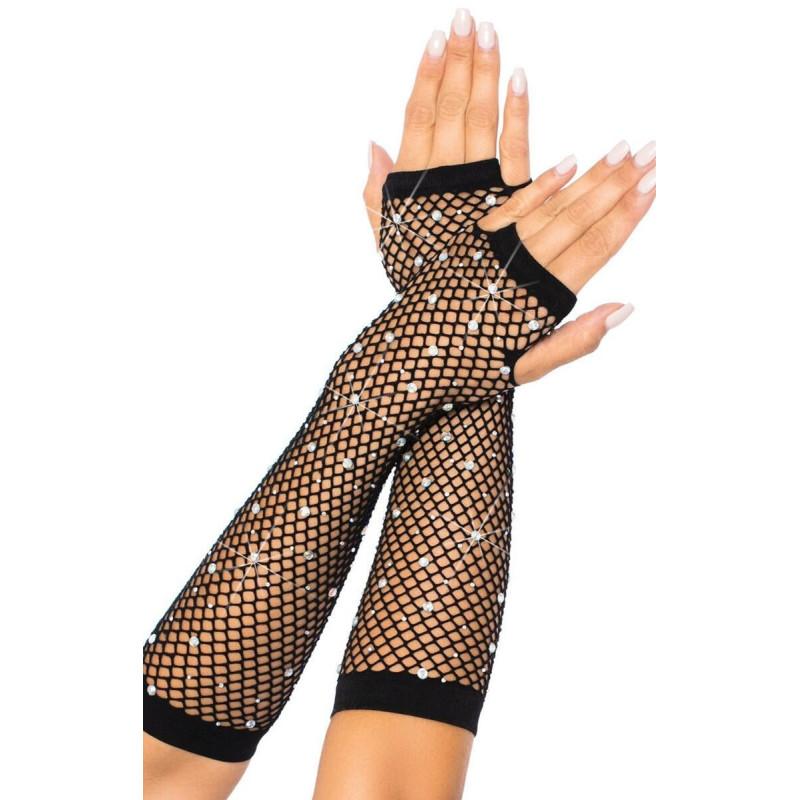 Mitaine Resille Strass Leg Avenue