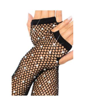 Mitaine Resille Strass Leg Avenue