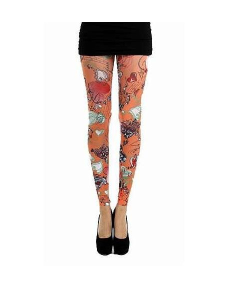 Legging Pamela Mann doodle hearths